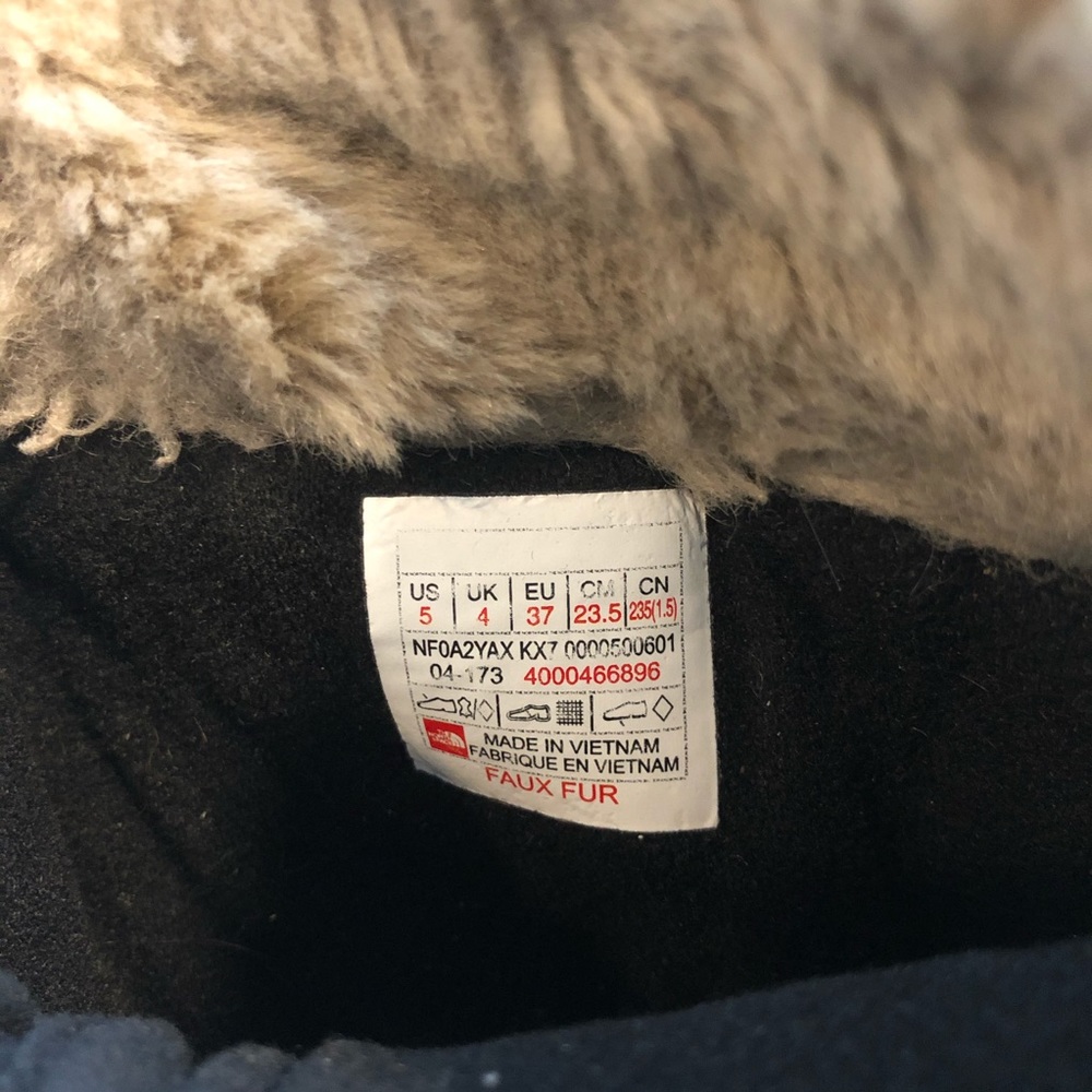 EUC The North Face Waterproof Women’s Boots Sz 5 - Picture 8 of 14